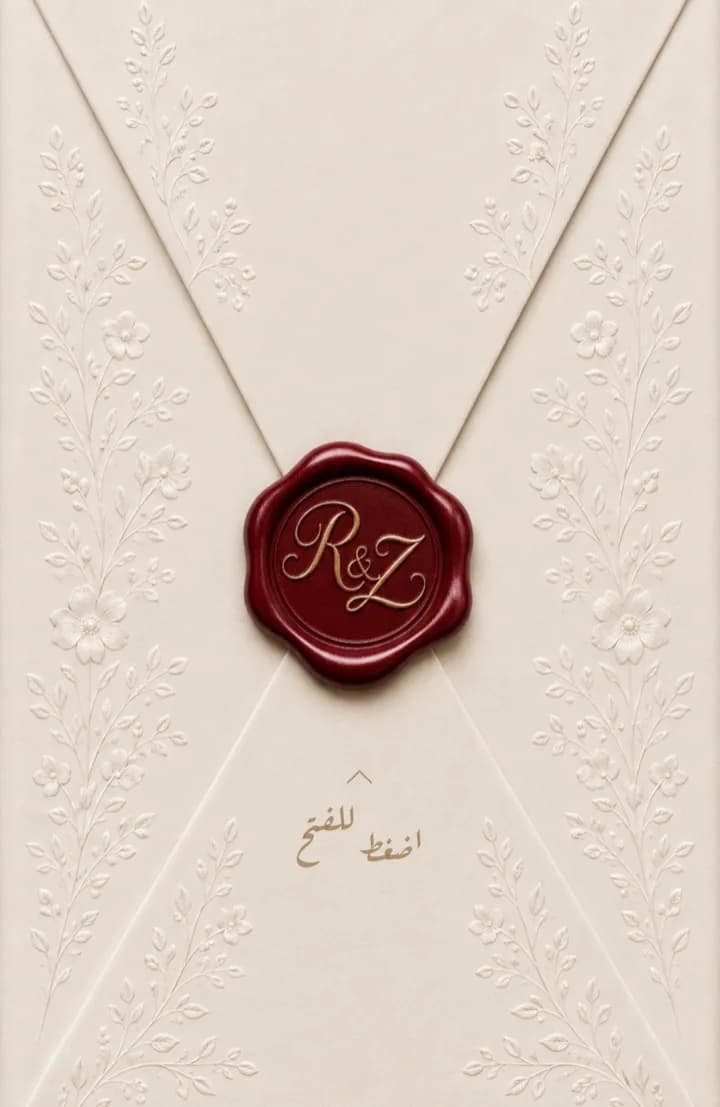 الظرف الكريمي المختوم في دعوة روضة